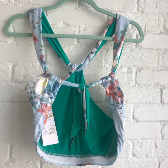 NWT Becca Virtue Plus Size Bikini Swimsuit Top - Picture 5 of 10